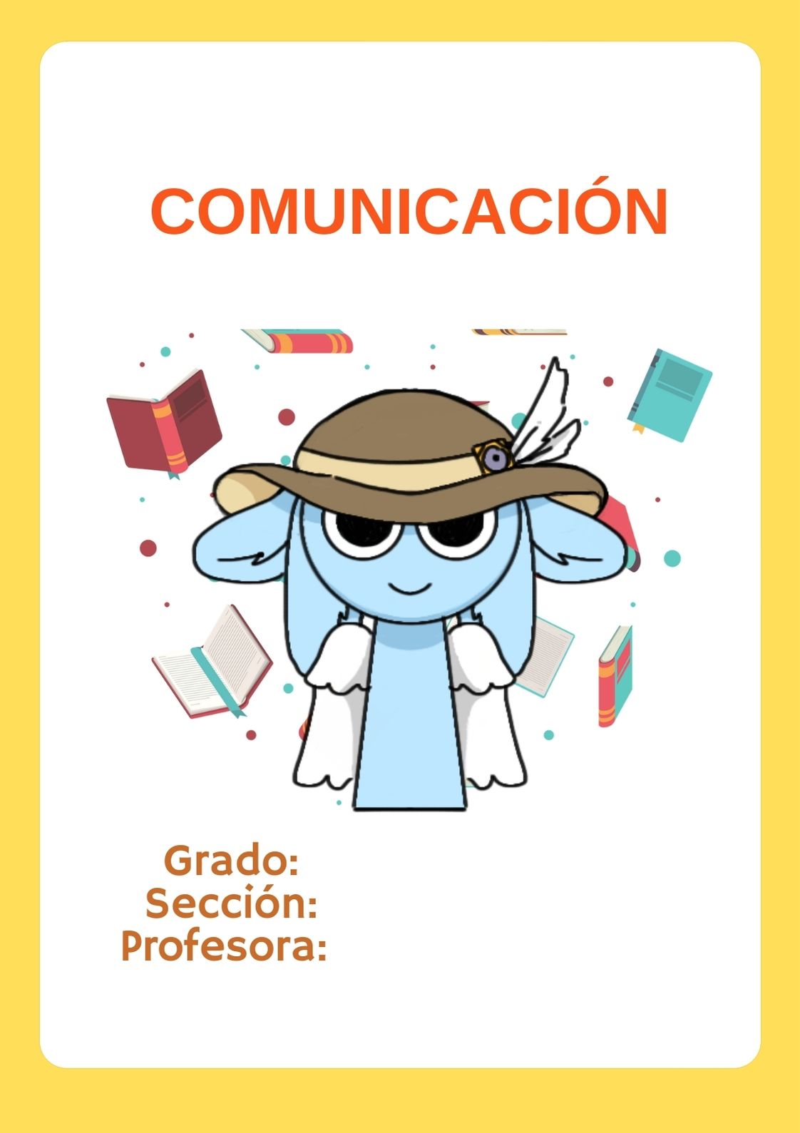 Portada decorativa de Sprunki para cuaderno