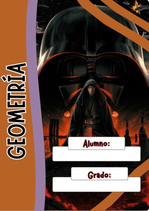 Portada de cuaderno de Star Wars para imprimir