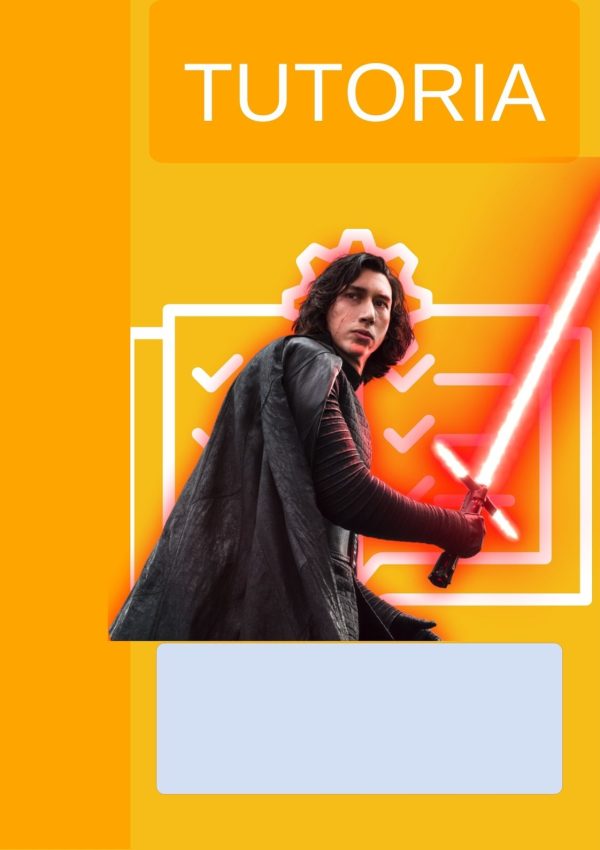 Portada de cuaderno de Star Wars lista para imprimir