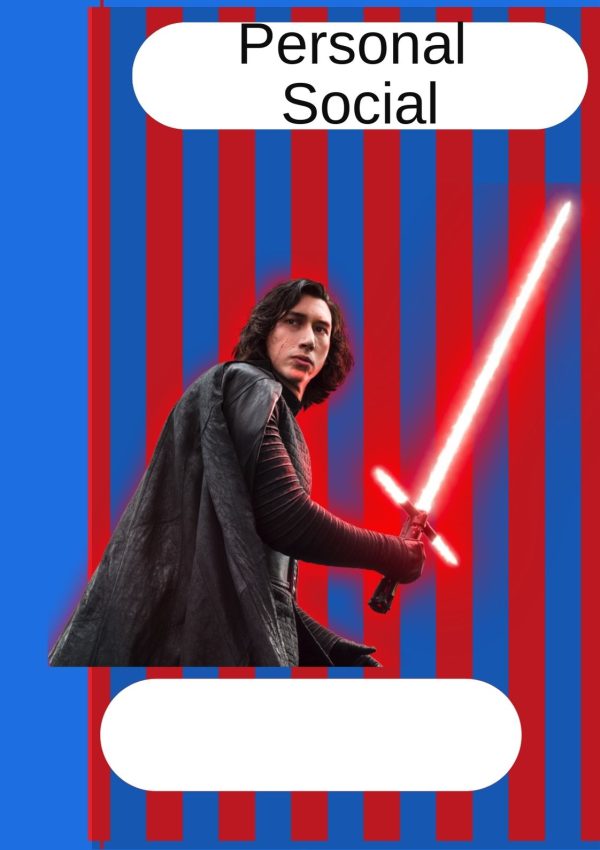 Portada de Star Wars para cuaderno de clases