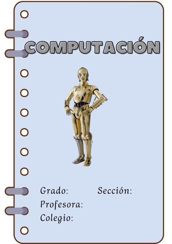Portada de Star Wars para cuadernos de primaria