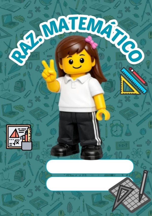 Portada de cuaderno LEGO para imprimir gratis