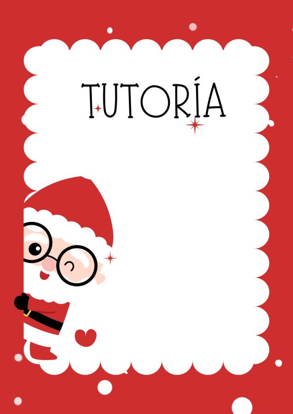Portadas de Navidad para tutoria