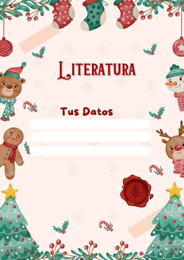 Portadas de Navidad para Literatura