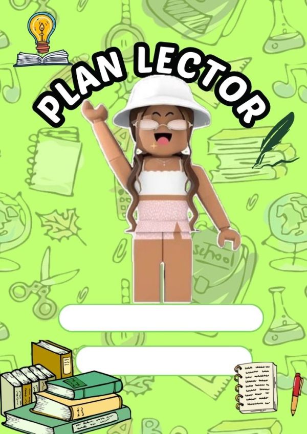 Portada bonita de Roblox para niña para cuaderno