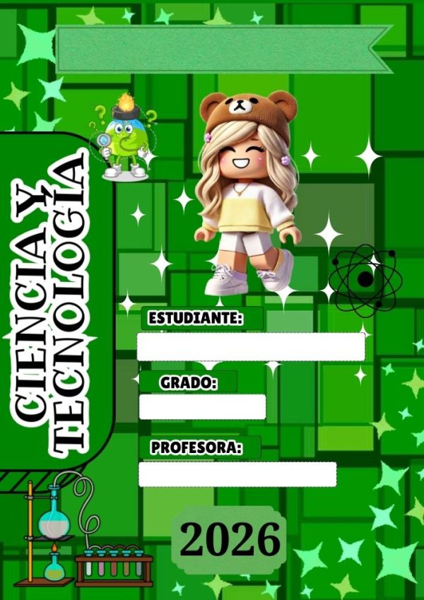 Portadas de Roblox para niña para cuadernos