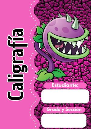 Portada de plantas-vs-zombies para cuadernos escolares