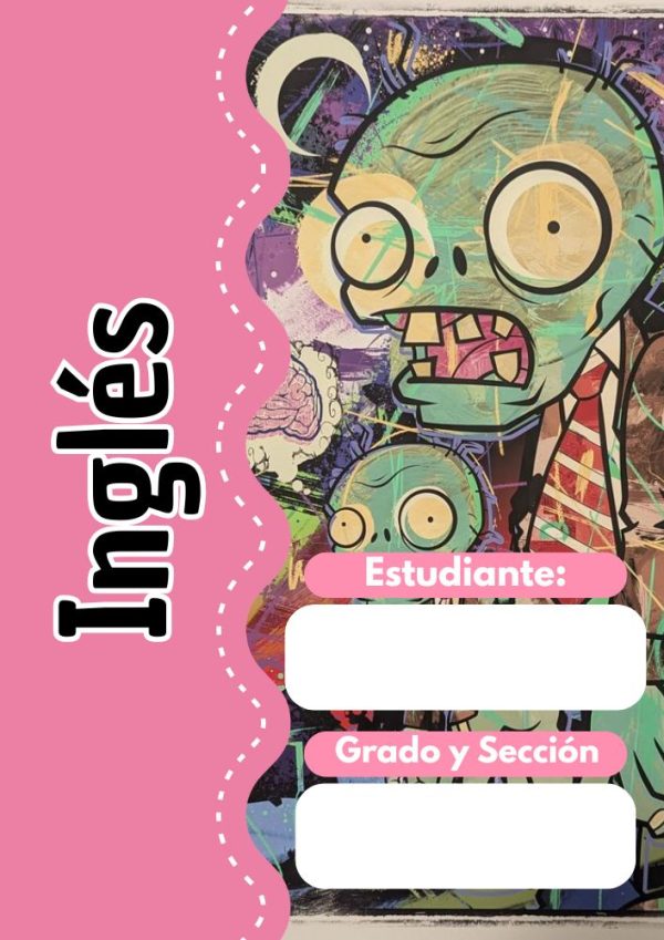 Portada de cuaderno de plantas-vs-zombies para imprimir