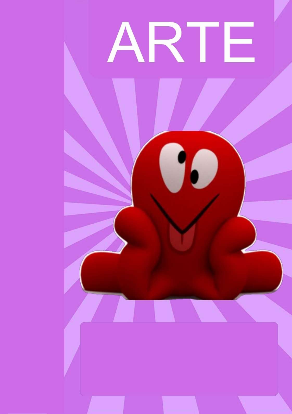 Portada de Pocoyo para cuaderno de primaria