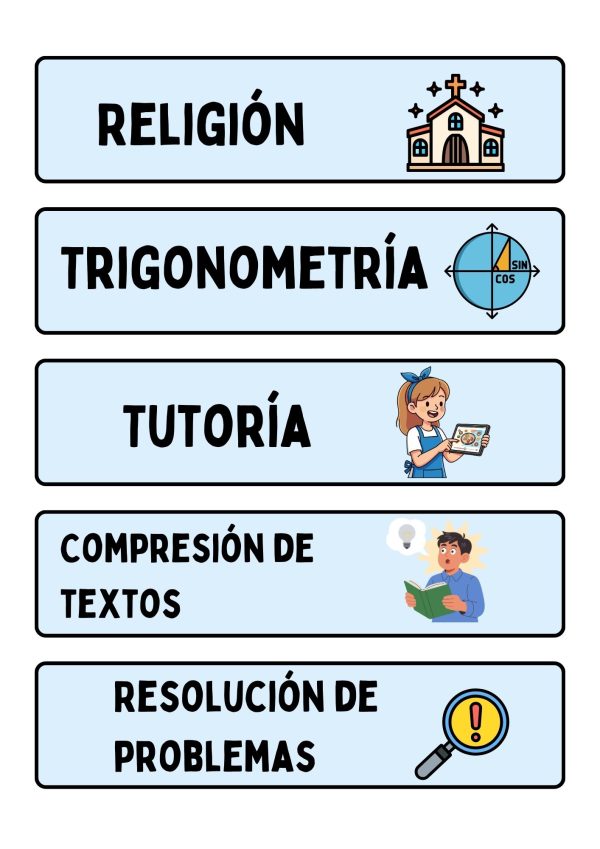 TITULOS PARA PORTADAS