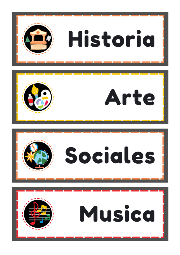 Titulos para tus materias